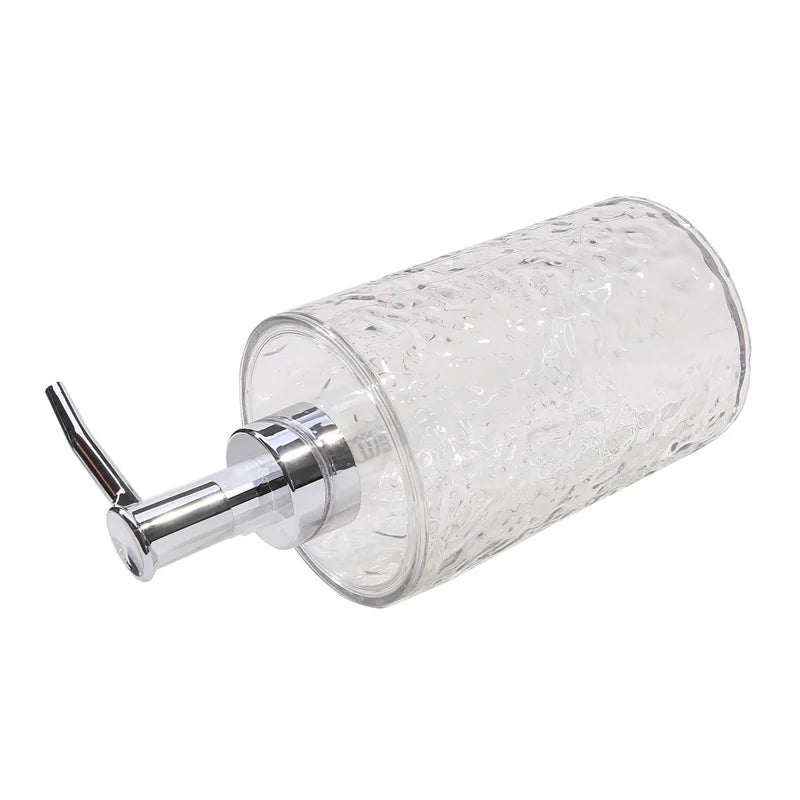 Soap Dispenser Bottles Refillable Press Hands Dishes Liquid Dispenser Kitchen Bathroom Countertop Soap Containers Soap Bottle