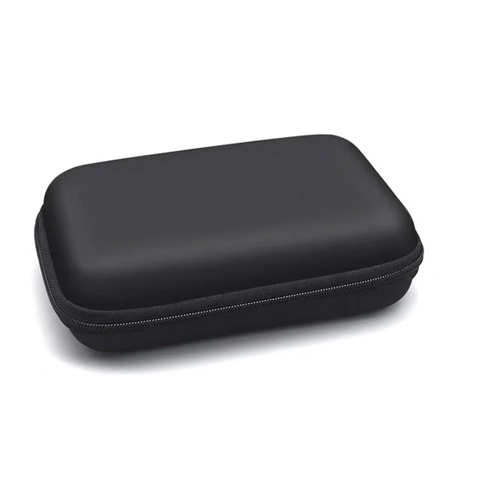 Organizer Pouch Bag,  Travel  Organizer Bag  Portable  Multifunctional Case for Cable, Cord, Charger, Hard Drive, Earphone Black