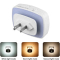 Motion Sensor Led Night Light EU US Plug Infrared Smart Sensor Wall Lamp Bedroom Toilet Hallway Kitchen Kid Nightlight 220V 110V