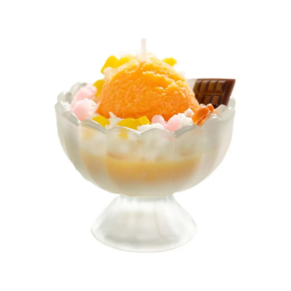 Ice Cream Scented Candle Decorative Scented Candle Nice-looking Bright Color Romatherapy Candles Home Decoration