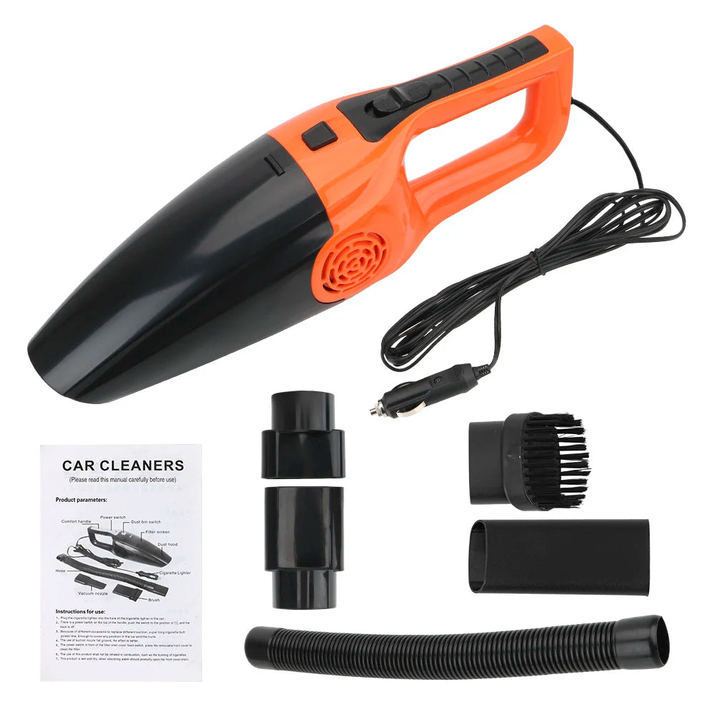 Car Cleaner 12V 120W Handheld Vaccum Cleaners Wet And Dry dual-use Vacuum Cleaner